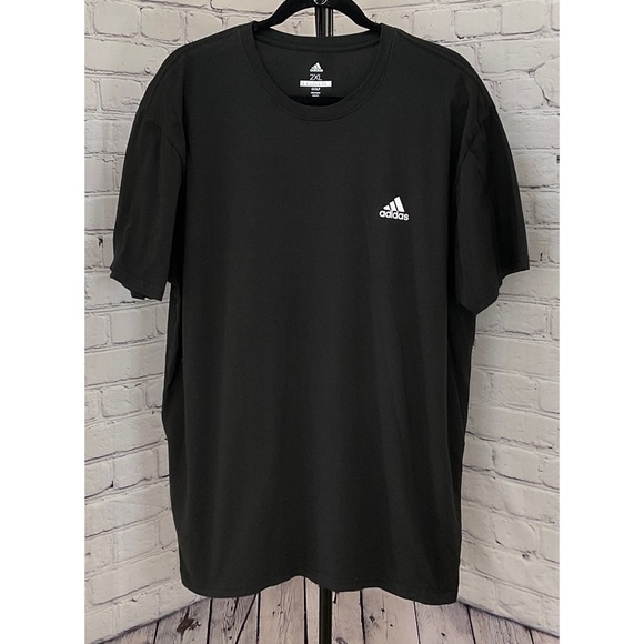 Adidas Men's Black Golf Logo Tee (Size 2XL) - Picture 1 of 9